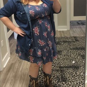 Torrid floral dress